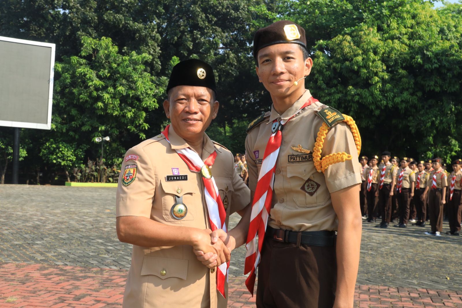 Sekda Pemkot Bekasi Jadi Inspektur Upacara Peringatan Hari Pramuka ke 63 Tahun